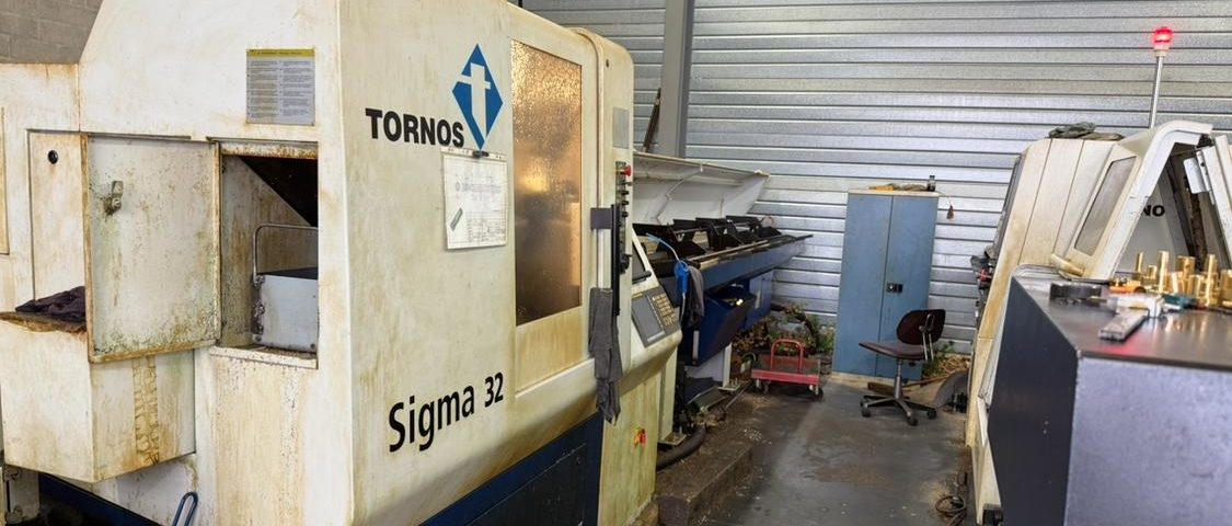 Tour cnc poupée mobile SIGMA-32 8 axes