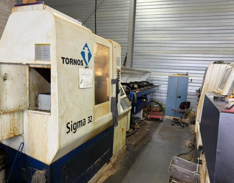 Tour cnc poupée mobile SIGMA-32 8 axes